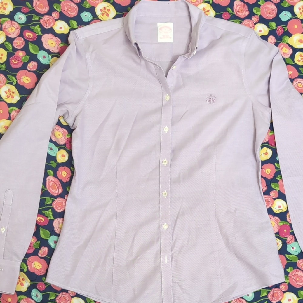 Brooks Brothers Light Purple Dress Shirt